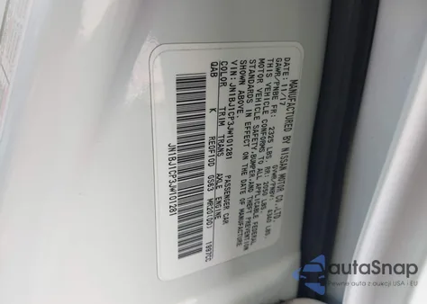 2018 Nissan Rogue Sport Sl z USA, uszkodzony, nr VIN JN1BJ1CP3JW101281